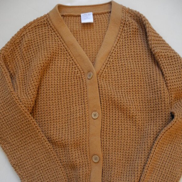 Little Co organic chunky cardigan sweater size 10 NWOT - Picture 1 of 1